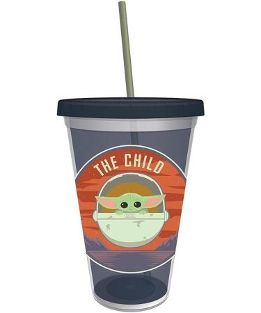 The Child Baby Yoda Evolution 16 oz. Acrylic Travel Cup - Shop Now! - Buy Online on SooperMarket.com