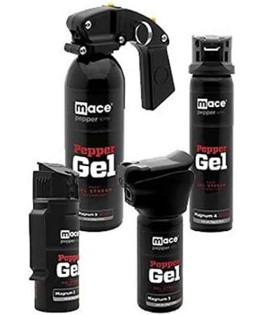 Mace Brand Pepper Gel | Black Magnum 3 (45g) - Night Defender with LED Light - Buy Online on SooperMarket.com