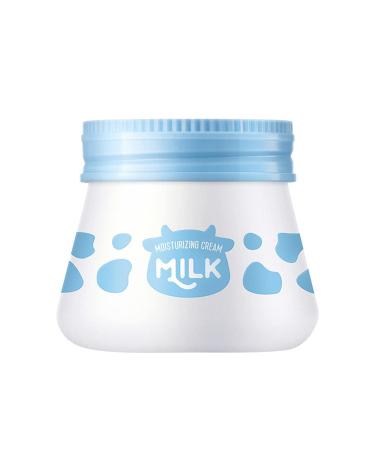 MIESCHER Face Milk Cream Moisturizing Nourish Skin  Repair Face Moisturizer to Hydrating & Smooth Dry Skin  Firm and Brighten Skin  Day and Night Cream for Girl Women Beauty Skin Daily Care Milk Facial Cream