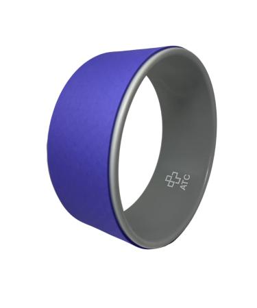 ATC Handels GmbH Yoga Wheel Aid for Asanas Pilates and Yoga Exercises - Back Roll Backbend Pilates Wheel Violet