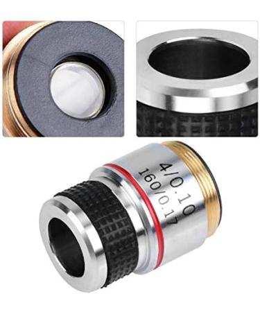 4X 185 Biological Microscope Achromatic Objective Lens 160/0.17 for Optical Instruments Conversion Objective Lens - Buy Online on SooperMarket.com