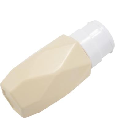 Desikixudy Beige Nail Art Pump Dispenser Empty 200ML Bottle Acrylic Gel Polish Remover Cleaner Liquid Container Storage Manicure Tool - Buy Online on SooperMarket.com