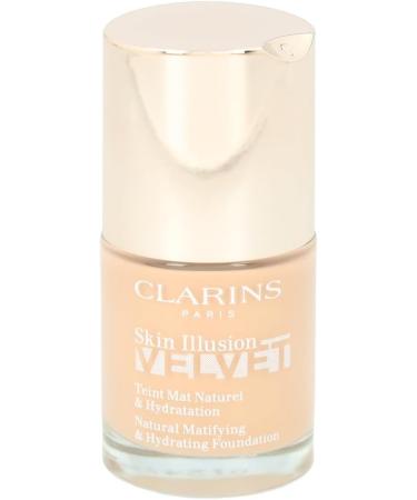 Skin Illusion Velvet Foundation - 111N Auburn by Clarins for Women - 1 oz Foundation - Buy Online on SooperMarket.com