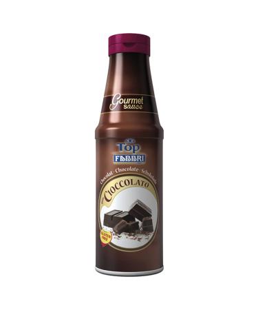 Fabbri Gourmet Sauce Chocolate Flavoring Sauce for Gelato and Desserts Made in Italy 33.5 ounce bottle