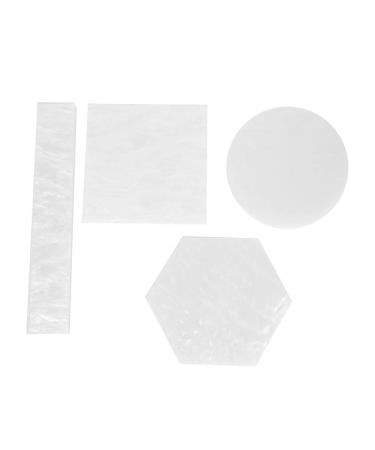 Dekaim Nail Art Plate Resin Nail Art Polish Mixing Plate Kit Manicure Drawing Display Board Nail DIY Tool