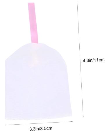 3pcs Foaming Net Natural Sponge Foaming Mesh Foaming Soap Bag Travel Earth Tones Lip Gloss - Buy Online on SooperMarket.com