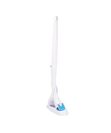 TREETDOBV Disposable Toilet Brush Holder Set Replaceable Concentrated Detergent Head for Bathroom Toilet Bowl Cleaner with 1 Bag Cleaning Cotton