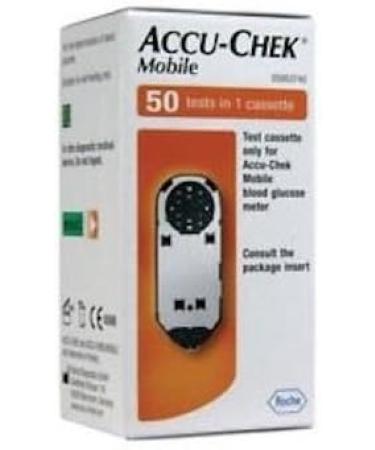 Accu Chek Mobile Test Cassette 1x50 (3 Packs) - Buy Online on SooperMarket.com