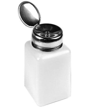 1PC 200ML Push Down Dispenser Press Pumping Dispenser Nail Polish Remover Empty Bottle Alcohol Liquid Press Pumping Dispenser One Touch Metal Liquid Dispenser For Nail Art - Buy Online on SooperMarket.com