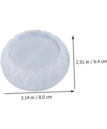 STOBOK 2pcs Box Storage Box Mold Silicone Molds Diy Silicone Mold Epoxy Diy Supplies Water Drop Storage Jar - Buy Online on SooperMarket.com