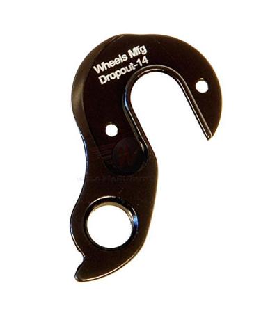Wheels Manufacturing Replaceable derailleur Hanger/Dropout 14 Black