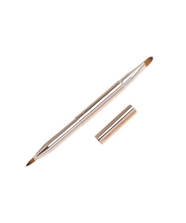 minkissy 1pc Makeup Lip Brush Lip Makeup Brush Retractable Lip Gloss Applicator Retractable Brush Makeup Makeup Tool Kit Double Head Lip Makeup