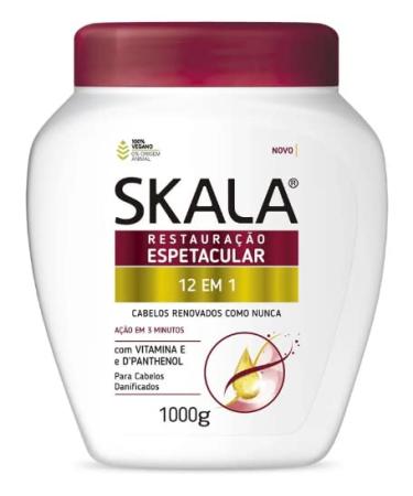 SKALA - Restauracao - Creme de Tratamento 12 em 1 (1000 Gr) - (12 in 1 Treatment Cream Net 33.81 Oz)