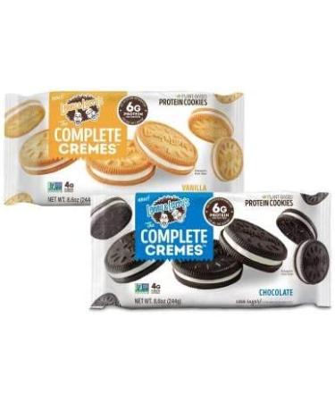 Vegan Protein Sandwich Cookies Variety Pack - Vanilla & Chocolate - Non GMO, Low Sugar, Plant Based Protein - Adventure Box - Buy Online on SooperMarket.com
