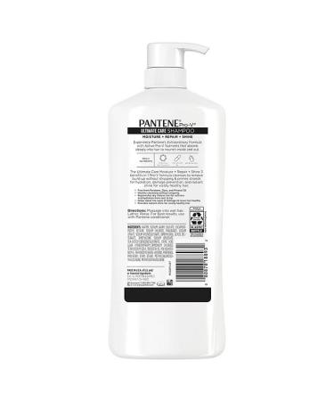 Pantene Pro-V Repair + Shine Shampoo for Damaged Hair - 38.2 fl. oz | Split Ends Treatment | Shop Internationally - Buy Online on SooperMarket.com