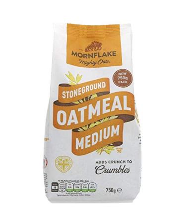 Mornflake Medium Oatmeal Stoneground (500g)