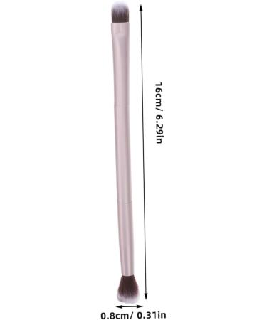 FOYTOKI 5pcs Double Ended Cosmetic Blending Eyeshadow Brush Double Sided Eyeshadow Brush Eyebrow Brush - Buy Online on SooperMarket.com