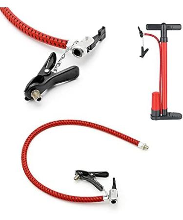 Portable 20-Inch Bicycle Tire Pump Hose with Adapter - Car & Bike Tire Inflator Replacement Tool - Buy Online on SooperMarket.com