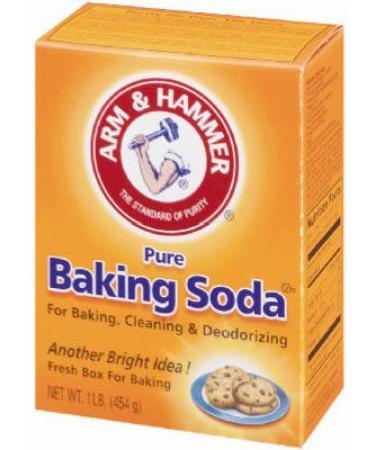 ARM & HAMMER - Pure Baking SODA - 1 LB. Box (454g) - American Imported 1 Pound (Pack of 1)