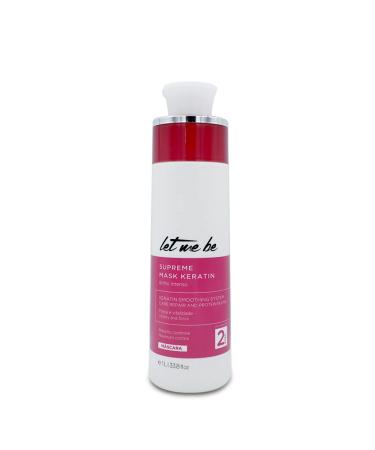 Let Me Be Progressive Supreme Mask Keratin Intense Shine Frizz-Free Hair Care 2x1L - Pack of 2 Bottles - Buy Online on SooperMarket.com