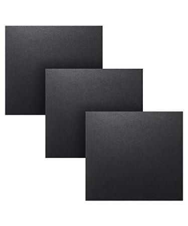 Outus 3 Pieces ABS Plastic Sheets Moldable Plastic Sheets Application Plastic Sheets with High Tensile and Impact Strength for DIY Crafts Projects Home Applications  12 x 12 Inch