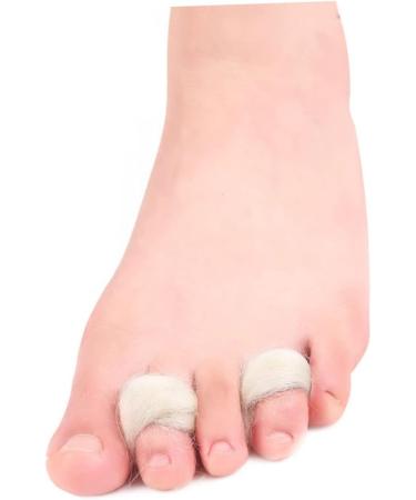 Wool Toe Spacers and Separators Set - 2pcs Nail Art Tools for Toe and Finger Stretching - Orthotic Pedicure Kit - Buy Online on SooperMarket.com