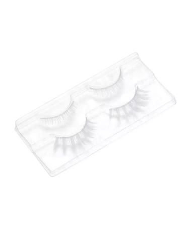 White False Eyelashes Halloween Colorful Eye Lashes Extension Tools Cosplay Makeup Natural Looking Masquerade Party Eyelashes Halloween Decorations Halloween Decor