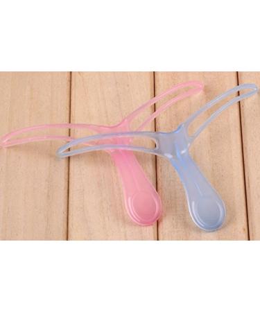 2Pcs Fashionable Eyebrow Stencils Set - Reusable Grooming Makeup Kit for Perfect Shaping - DIY Accessory Tools, Random Color - Buy Online on SooperMarket.com