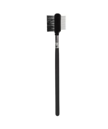 2 in 1 Eyelash Separator Brow Comb Eyebrow Brush with Stainless Steel Teeth Mascara Comb Grooming Makeup Tool Eyebrow Shaper Supplies for Eyelashes Extension