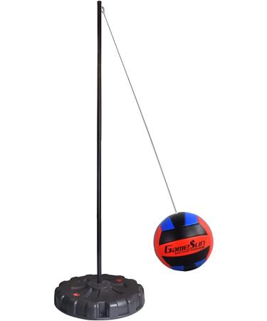 Soft Touch Portable Tetherball Game Set for Kids - Red Blue Black | GAMESUN - Buy Online on SooperMarket.com