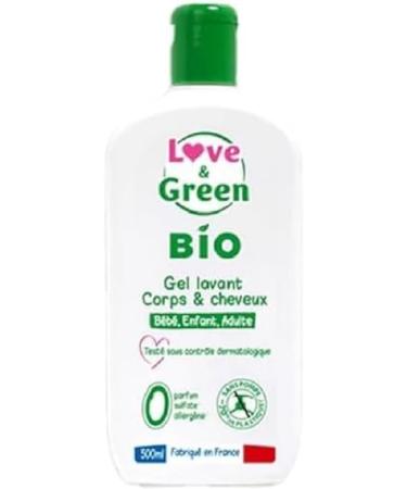 Love & Green Organic Body & Hair Cleansing Gel 500ml
