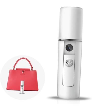 Baluue Air Humidifier Handy Sprayer Mini Face Humidifier Portable Face Mister Spray Humidifier White - Buy Online on SooperMarket.com