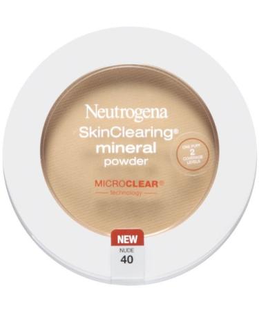 Neutrogena SkinClearing Mineral Powder  Nude 40