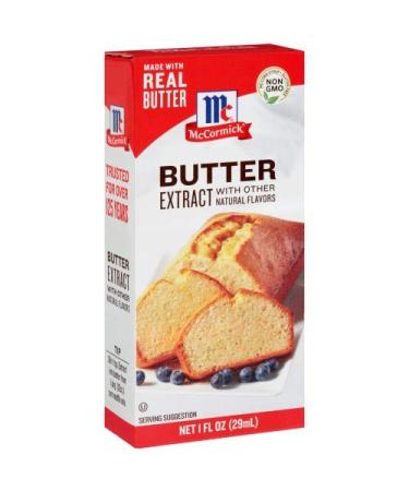 McCormick Butter Extract with Other Natural Flavors, 1 Fl Oz (Pack of 2)