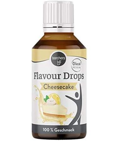 Borchers Flavor Drops Tasting Package - 3 x 30ml (Cheesecake Cookie Dough Butter Biscuit) | Zero Calories | Perfect for Cooking Baking & Drinks - Buy Online on SooperMarket.com