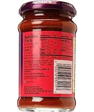 Patak's Tandoori Marinade Paste | Authentic Blend of Aromatic Spices | Traditional Cuisine | 283g | (Pack of 2) - Buy Online on SooperMarket.com