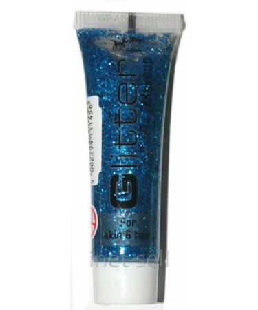 Jofrika glitter make-up blue