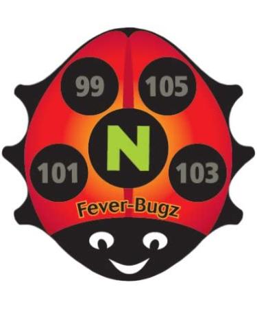 Physio Logic Fever-Bugz Stick-On Fever Indicator - Safe, Accurate & Continuous 48-Hour Temperature Monitoring - Buy Online on SooperMarket.com