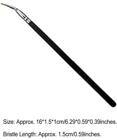 Dajidafu Eyebrow Brush Wood Handle Brow Brushes Professional Foundation Face Shaping Exquisite Multifunctional Angled Eyeliner - Buy Online on SooperMarket.com