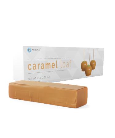 Cambie Caramel Loaf - Ready to Use for Caramel Apples, Dipping, Truffles, Bakery - Rich, Creamy, Soft - 5 lb Pack - Buy Online on SooperMarket.com