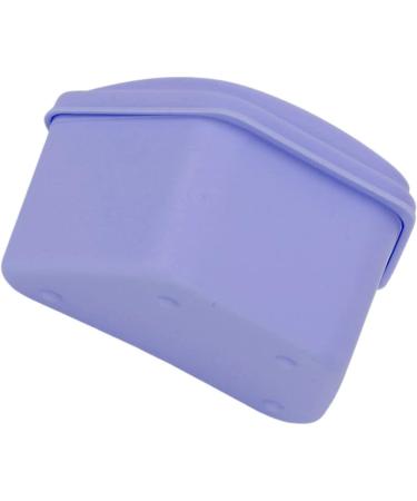 Face Mask Container - Exquisite Trapezoid Lock Design Case for Travel - Purple - Ideal for International Shipping - Buy Online on SooperMarket.com