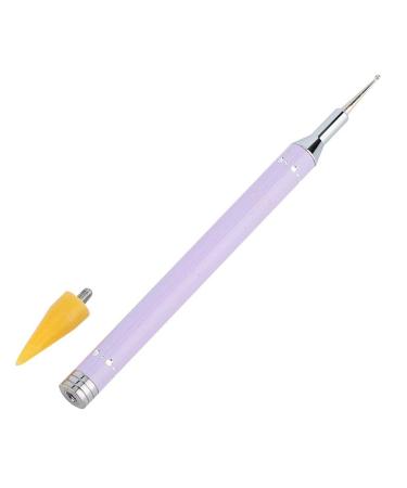 Shop Nail Art Accessories: Rhinestone Pickup Tool Dual-Ended Dotting Pencil & Candy Color Wax Stone Picker - Buy Online on SooperMarket.com