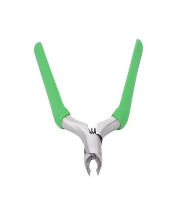 Stainless Steel Cuticle Cutter Silicone Hangnail Remover Nippers Nail Clippers for Go Out for Travel for Manicure Store for Pedicure Shop