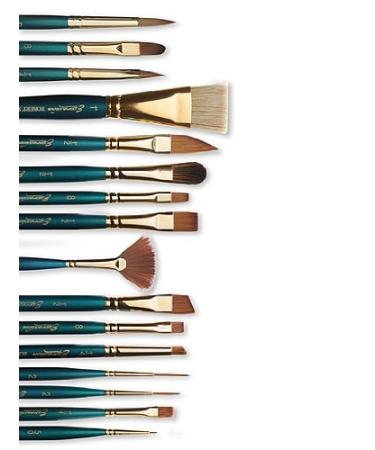 Daler-Rowney Expression Synthetic Paint Brushes size 3 script liner