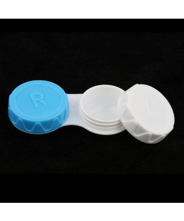 Bonarty 20pcs L/R Marked Mini Contact Lens Box Travel Lenses - Blue as described - Buy Online on SooperMarket.com