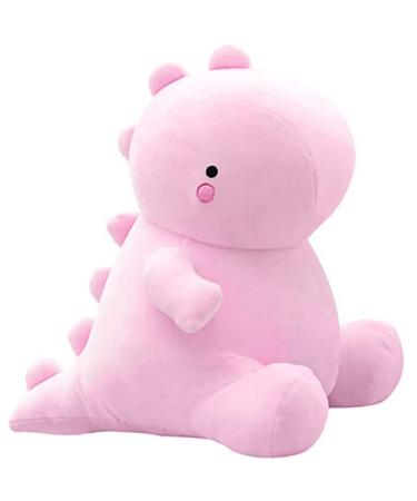 NatureMan Cute dinosaur plush toys kawaii plush animal dolls soft dinosaur plush toys children s room decoration children s (Pink)