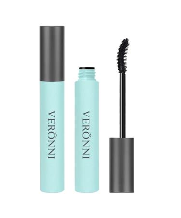 4D Silk Fiber Black Mascara - Volumizing & Waterproof with Curved Brush for Natural Extension & Lengthening - Buy Online on SooperMarket.com
