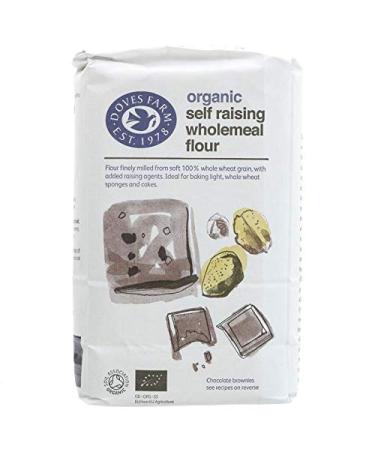 Doves Farm | Self Raising Wholemeal Flour | 1 x 1kg