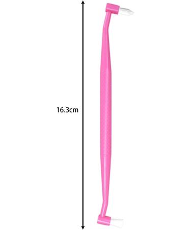 AWHAO Dual-Ended Pet Dental Brush for Cats and Dogs - Easy Clean Design Pink - Buy Online on SooperMarket.com