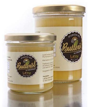 100% Bio Ayurveda Ghee | Premium Quality Butter Oil for Cooking & Cosmetics | 150 ml Glass Jar - Buy Online on SooperMarket.com